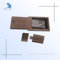 lightweight hot sale direct sales wooden usb flash disk with box